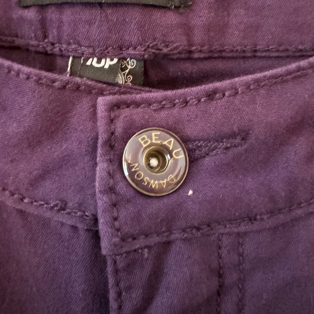 3/$20 Beau Dawson Women’s Purple Relaxed Fit Tapered Skinny Jeans NWT - Size 10P - Picture 4 of 10